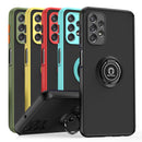 TJS "Define" Ring Kickstand Phone Case for Samsung A32 5G