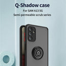 TJS "Define" Ring Kickstand Phone Case for Samsung Galaxy A13 5G