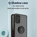 TJS "Define" Ring Kickstand Phone Case for Samsung Galaxy A14 5G