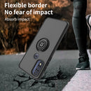 TJS "Define" Ring Kickstand Phone Case for Motorola G pure 2021
