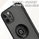 TJS "Define" Ring Kickstand Phone Case for iPhone 12 Pro