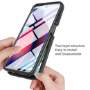 TJS "JUNO" Built-in Screen Protector Full-Body Protection Phone Case for Motorola G Stylus 5G 2023