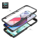 TJS "JUNO" Built-in Screen Protector Full-Body Protection Phone Case for Motorola G Stylus 5G 2023