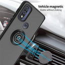 TJS "Define" Ring Kickstand Phone Case for Motorola G pure 2021