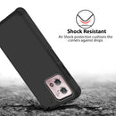 TJS "ArmorLux" Hybrid Phone Case for Motorola G Stylus 4G 2023