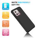 TJS "ArmorLux" Hybrid Phone Case for Motorola G Stylus 4G 2023