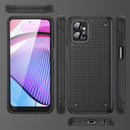 TJS "Prevail" Hybrid Phone Case for Motorola Moto G Power 2023