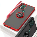 TJS "Define" Ring Kickstand Phone Case for Motorola G Stylus 5G 2021
