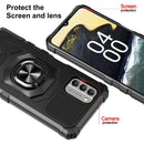 TJS "ArmorMax" Ring Kickstand Phone Case for Nokia G100 / Nokia C300