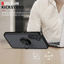 TJS "Define" Ring Kickstand Phone Case for Samsung Galaxy A54 5G