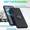 TJS "Define" Ring Kickstand Phone Case for TCL Stylus 5G