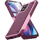 TJS "Prevail" Hybrid Phone Case for Motorola G Stylus 5G 2023