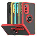 TJS "Define" Ring Kickstand Phone Case for Motorola Edge 5G 2022
