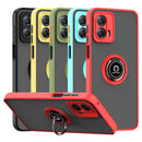 TJS "Define" Ring Kickstand Phone Case for Motorola G 5G 2023