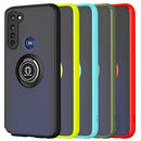 TJS "Define" Ring Kickstand Phone Case for Motorola G Stylus
