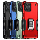 TJS "ArmorBox" Ring Kickstand Phone Case for Motorola Moto G Power 2023