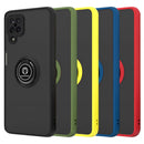 TJS "Define" Ring Kickstand Phone Case for Samsung A12