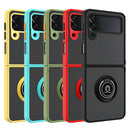 TJS "Define" Ring Kickstand Phone Case for Samsung Z Flip4