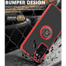 TJS "Define" Ring Kickstand Phone Case for Samsung Galaxy A03s