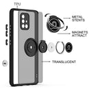 TJS "Define" Ring Kickstand Phone Case for Samsung A71 5G