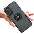 TJS "Define" Ring Kickstand Phone Case for Samsung A52 5G