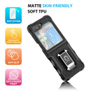 TJS "ArmorBox" Ring Kickstand Phone Case for Samsung Galaxy Z Flip 5