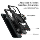 TJS "ArmorMax" Ring Kickstand Phone Case for OnePlus Nord N30 5G