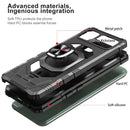 TJS "ArmorMax" Ring Kickstand Phone Case for Boost Mobile Celero 5G Plus 2023