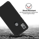 TJS "ArmorLux" Hybrid Phone Case for Cricket Icon 5