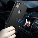 TJS "ArmorLux" Hybrid Phone Case for Cricket Icon 5