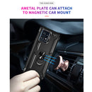 TJS "DuoGuard" Ring Kickstand Phone Case for Motorola Edge Plus 2023