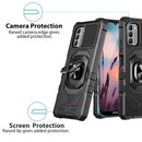 TJS "ArmorMax" Ring Kickstand Phone Case for Nokia G100 / Nokia C300