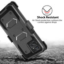 TJS "TankMate II" Holster Phone Case for Motorola Moto G Power 2023