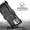 TJS "TankMate II" Holster Phone Case for Motorola G Stylus 5G 2023