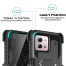 TJS "TankMate II" Holster Phone Case for Motorola G Stylus 5G 2023
