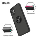 TJS "Define" Ring Kickstand Phone Case for Motorola G Stylus 2021