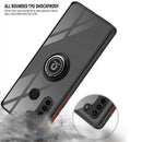TJS "Define" Ring Kickstand Phone Case for Samsung A21