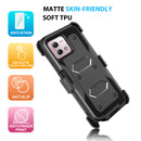 TJS "TankMate II" Holster Phone Case for Motorola G Stylus 5G 2023