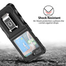 TJS "ArmorBox" Ring Kickstand Phone Case for Samsung Galaxy Z Flip 5