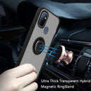 TJS "Define" Ring Kickstand Phone Case for OnePlus Nord N10