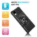 TJS "ArmorMax" Ring Kickstand Phone Case for TCL ION Z