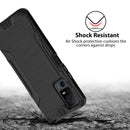 TJS "Herculus" Hybrid Phone Case for TCL 40 XL / TCL 40 T (T608DL)