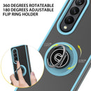 TJS "Define" Ring Kickstand Phone Case for Samsung Galaxy Z Fold 3