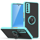 TJS "Define" Ring Kickstand Phone Case for TCL Stylus 5G