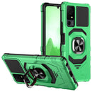 TJS "ArmorMax" Ring Kickstand Phone Case for TCL 40 XL / TCL 40 T (T608DL)