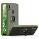 TJS "Define" Ring Kickstand Phone Case for Samsung A11