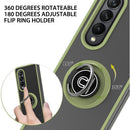 TJS "Define" Ring Kickstand Phone Case for Samsung Galaxy Z Fold 3