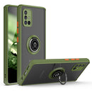 TJS "Define" Ring Kickstand Phone Case for Samsung A71 5G