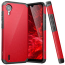 TJS "ArmorLux" Hybrid Phone Case for Cricket Debut S2