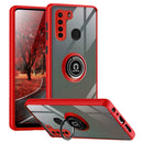 TJS "Define" Ring Kickstand Phone Case for Samsung A21